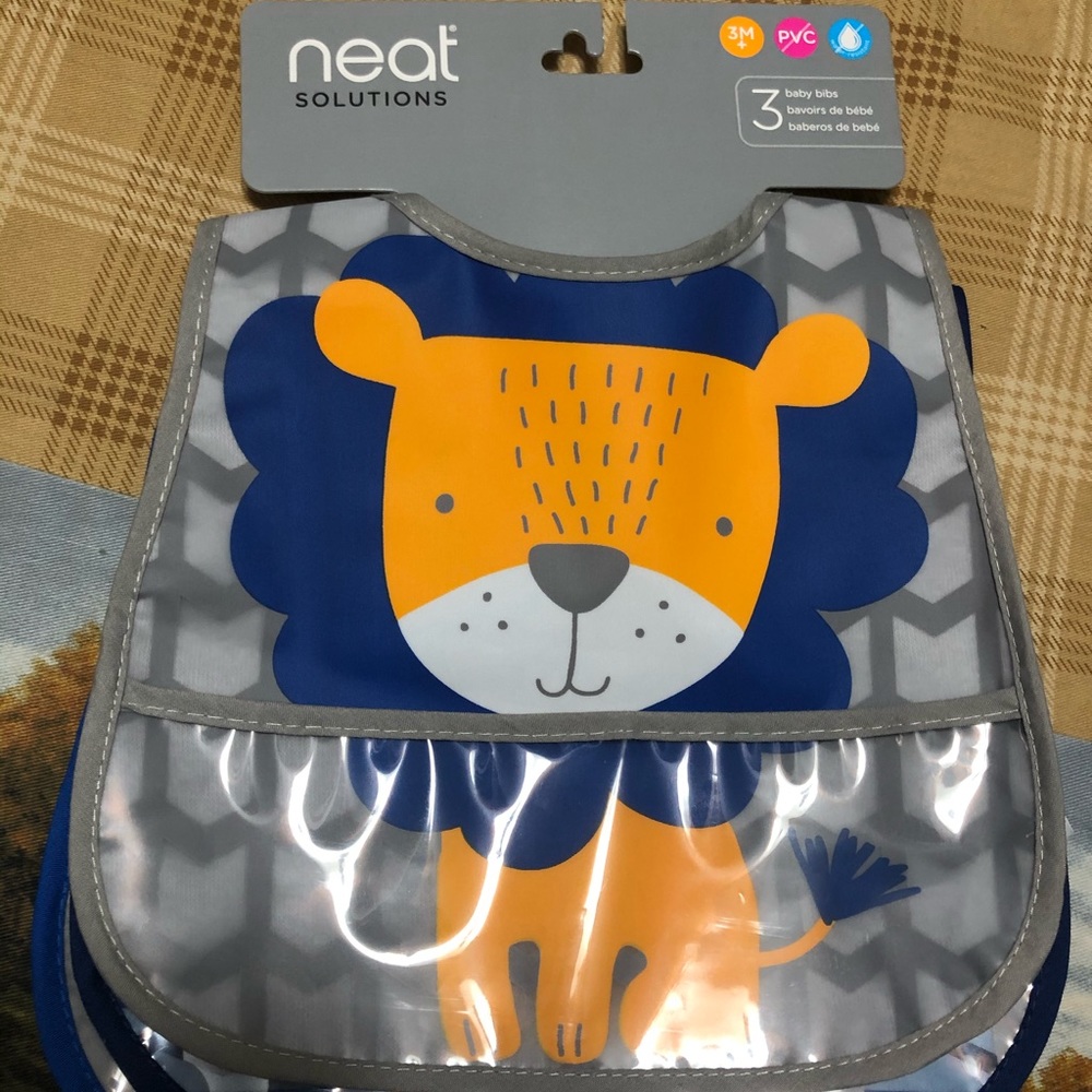 Baby boys 3 pack bibs